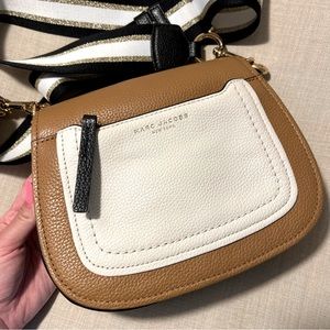 Marc Jacobs Empire City Messenger Crossbody Bag Colorblock Leather